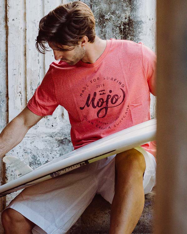 camiseta mojosurf roja